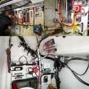 8 Gauge Marine Wire 8 AWG Duplex Marine Grade Wire,100ft Tinned Copper Oxygen-Free Insulated Red& Black Electrical Cable for Boat/Automotive/RV/Camper/Trailer