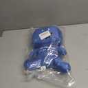 Blue Little Man Plush Stuffed Figure Pillow for Game Fan, Home Decor (D)