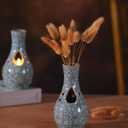 Zovie Scented Candle, Aromatherapy Candles, Gifts for Women, Gifts for Birthday, Christmas, Thanksgiving, Mother's Day, Porcelain Vase Gift Box, Soy Wax, 8 oz, 45h Burning Time, Vase, Blue China Vase