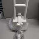 Adjustable Bathtub Safety Rail with Showers Suction Handle,YuanDe 17x6 Inch Stainless Steel Tub Handle Grab Bar, Heavy Duty Bath Handles Clamp for Elderly Seniors Injury Disabled (300 LBS), White