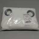 NICETOWN White Sheer Linen Curtains for Living Room 84 inch Length 2 Panels Set, Grommet Semi Sheer Privacy with Light Filtering Flax Window Treatments for Bedroom, W52 x L84