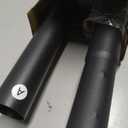 Shower Curtain Rod Tension No Drilling, Adjustable 51-128In,Black