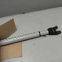 BRINKS Door Security Bar - Adjustable Brinks Door Security Bar for Travel, School, Dorm and Home - Door Jammer for Hinged Doors and Sliding Door Security  Silver (1 Pack)