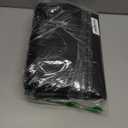 32x60Inch Black Fireplace Hearth Mat Fire Resistant,Large Half Round Fireproof Fireplace Mat Hearth Rug,Fire Pit Pad Fire Resistant Floor Covering Protector,Fireplace Flame-Resistant Pad