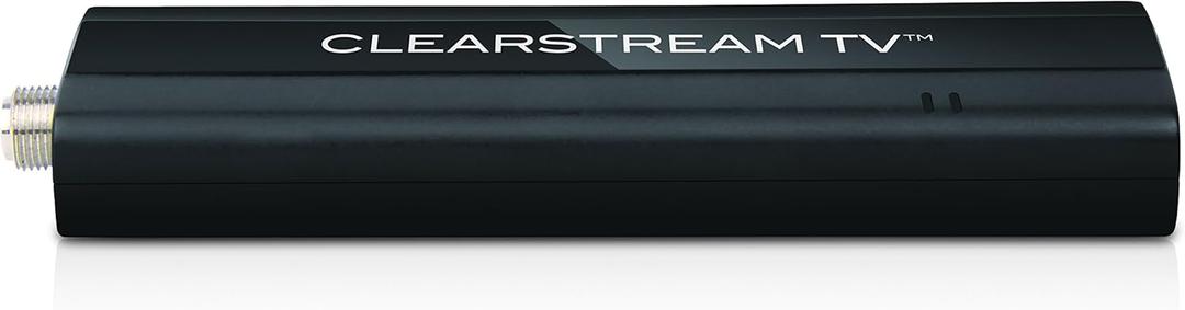 Antennas Direct CLEARTV Clearstream TV Over-The-Air WiFi Tuner, Connects to Any TV Antenna, Use The Free App to Record and Pause Live TV, Watch Recordings On-The-Go, No Monthly Fees, Black