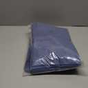 Homaxy Premium Kitchen Towels (18"x 28", 6 Pack), Large 100% Cotton Kitchen Hand Towels, Ultra Absorbent Ribbed Terry Tea Towels Set with Hanging Loop, Navy Blue