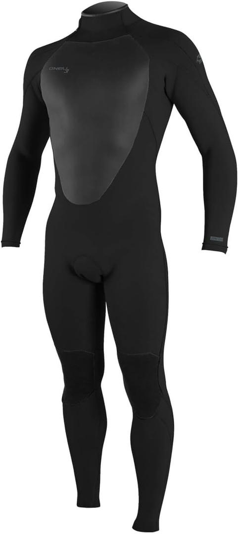 O'Neill Men's Epic 4:3mm Back Zip Full Wetsuit, Durable Warmth with Good Flexibility for Surfing and All Water Activities, Black 2, XX-Large