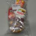 (4Pack) Case for AirPods 2nd/1st Generation(2019/2016) Earbuds, Suublg Silicone Case Protective Cover with Cute Cartoon Skin Design for AirPods 1/2, with Carabiner (Dori+Goldfh+Donut+Nutella)