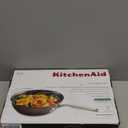 KitchenAid NITRO Carbon Steel Stir Fry Pan/Wok, Stainless Steel Handle, Compatible with All Cooktops, 10 Inch - Black