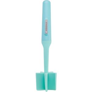 Farberware Heat Resistant Nylon Meat and Potato Masher, Safe for Non-Stick Cookware, Aqua Sky