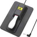 Sustain Pedal Universal Foot Controller Switch, 6.35mm 1/4" Jack Damper Pedal For Keyboards Digital Pianos MIDI Synthesizers Electronic Organ Tone Modules Drum Machines (Black)