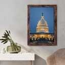 SESEAT 16x24 Picture Frame Brown, Poster Frames Wall Decor Hanging, 1 Pack