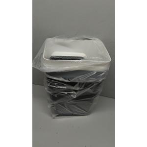 Lysam Small Trash Can, 3 Pack 4 Gallons Bathroom Garbage Can with Lid Press-Top, Small Waste Basket with Trash Bags