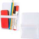 Magnetic Pencil Holders, Whiteboard Accessory Strong Magnets, Storage Pen Pocket for Your Fridge, School Locker, Office cabinets