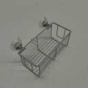 Strong Suction Cups Deep Shower Caddy Bath Shelf Rust-Free Stainless Steel Basket Shampoo Conditioner Holder for Bathroom Kitchen Tidy Organizer