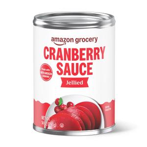 Amazon Grocery, Jellied Cranberry Sauce, 14 Oz (EXP 12/20/27)