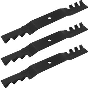 SuperDi Replacement for Toro Timecutter 50 Inch Blades 115-5059-03, 79016P, Z 5000 Series112-9759-03 110-6837-03 ss5000, mx5060, ss5060, 75759, 75755, 75753, 74632 Mower Mulching Blade 3 Pack