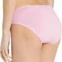 Amazon Essentials Women's Breathable Cotton Bikini Brief Underwear with Full Coverage, Multipacks,small