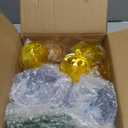 24 Pcs Blue Plastic Ribbed Coupe Glasses Detachable 7oz Flower Cocktail Glasses Modern Wavy Plastic Cocktail Coupes Disposable Martini Glasses Mimosa Glassware champagne goblets (24, Blue)