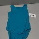 Phineein Girls Sleeveless Ballet Gymnastics Leotards - Kids Athletic Crisscross Back Dancewear Unitards Teal 6 Years