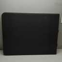 Folding Table 6ft Portable Heavy Duty Plastic Fold-in-Half 6 Foot Foldable Table Utility Dining Indoor Outdoor for Camping Picnic and Party, Black