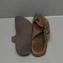 DREAM PAIRS Women's Thong Slide Sandals with Cork Footbed Open Toe Adjustable Slip On Slippers Comfort Flat Sandals for Summer, Size 11