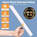 630in Cord Hider Kit, Cord Covers for Wires on Wall, Cord Hider for Wall Mount tv, tv Cable Hider Wall kit, Paintable Cable Raceway, Wire Covers for Cords, 40X L15.7in X W0.59in X H0.4in, White