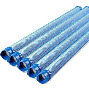 Pool Vacuum Hose, 5 Pack Pool Cleaner Hose Replacement for Inground Pools, 39 Inch Single Length Swimming Pool Vacuum Hose and Drain Hose, Compatible with Zodiac MX6 MX8