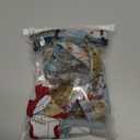 PUPTECK Adjustable Dog Harness Collar and Leash Set Step in No Pull Pet Harness for  Dogs Puppy and Cats Outdoor Walking Running, Soft Mesh Padded Reflective Vest Harnesses, BlueBrown L (L (CHEST 18"-20"))