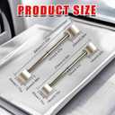 Door Hinge Adjustment Tool for 1425mm Flag Hinges, Heavy Duty Steel Hinge Bender Wrench for Fire, Security & Cleanroom Doors, Easy Repair with Ergonomic Handle (23-25mm)