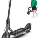 WERHY Foldable Kids Electric Scooter, 350W Motor, Max 12/16Miles Long Range, 19 MPH Max Speed, 8.5" Solid Tire, Lightweight Foldable E-Scooter with Dual Braking, Digital Display, Cruise Control