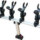 Brocraft Crappie Rod Holder System with Deck/Side Mount/Spider Rigging