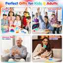 3 x Sensory Fidget Toys for Kids Adults: 12 Pack Textured Silicone Worry Stones for Anxiety Relief, Sensory Stress Toy for Autism Kids Calming, Quiet Small Fidgets for Classroom Easter Gift