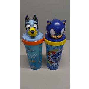 Zak, Super Sipper Tumbler 18Z Bluey Set of 2