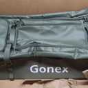 Gonex Rolling Duffle Bag with Wheels, 100L Water Repellent Large Wheeled Travel Duffel Luggage with Rollers 33 inch, Olive Green
