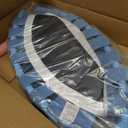 40" Fitness Mini Trampoline with Adjustable Handle Bar, 330lbs Foldable Bungee Rebounder for Adults and Kids, Stable & Quiet Exercise Rebounder Indoor Workout