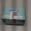 Door Lever Lock (2 Pack)  Prevents Toddlers from Opening Doors  Easy One-Hand Operation for Adults  Durable ABS with 3M Adhesive Backing  No Tools Needed for Install (White)