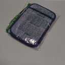 MARTHA STEWART Honeycomb Quilted Chambray Pot Holder 2-Pack Set, 100% Cotton, Flexible Non-Slip Silicone Grip, Heat Resistant, Navy Blue, 7"X10"