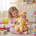 BABESIDE Lightweight Baby Doll Set 15" Realistic Soft Doll for Girls, Easy to Carry & Hug Pretend Play & Gift