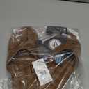 Volcom mens Recliner Leather Sandal Flip Flop (6, Brown)