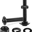 Flanget Button Head Socket Cap Bolts 304 Stainless Steel M8 ×35 mm 20 Pcs