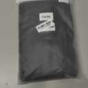 MILVOWOC Satin Fitted Sheet Twin XL, Black Single, Luxury Deep Pocket Bottom Bed Sheet, Soft Silky Bedding