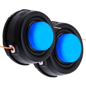2Pcs T35 String Trimmer Head Prewound with .095-Inch Line,fit for Husqvarna 537388101 123L 128L 224L 223L 225L 232L 323L 323R 324L 322L 322R 325L(X) 326L(X) 343 Weed Eater (Trimmers 100-500 Series)