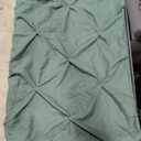 Pinch Pleated  1 Bed Sheet 90"x102". 1 Mattress Cover 60"x80"x14". Duvet Measures 84"x 82", 1 Pillow Case, Sage Green