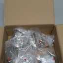 DG64-00473A Stove Knobs Replacements, 5 Pack Metal Oven Knobs Compatible with Samsung NX58H5600SS NX58F5700WS NX58H5650WS NX58J7750SS NX58M6850SS Gas Range Knobs etc