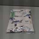 AUSELILY Women's Summer Dress Sleeveless Floral Mini Dresses with Pockets Bohemian Dress 2025 New Floral White XL