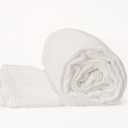 Cotton Muslin Fabric by The Yard, 53 Inch Wide Lightweight Cotton Wrinkled Gauze Fabrics for Sewing,Blanket,Pajamas,Bed Sheet and Crafts DIY (Off White, 2 Yard)