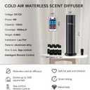 Hotel Waterless Scent Diffuser with 6 Fragrance Oils Covers up to 700 Sq Ft