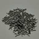 80 Pcs 2inches Gardening Clips for Netting, Metal Clamps Made of Stainless Steel, Have a Strong Grip of Greenhouse Clips Keep the Plant Cover on Garden Hoops