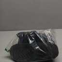 Yeeteepot Womens Snow Boots Warm Winter Boots Ladies Fur Lined Ankle Boots Lace Up Outdoor Booties Anti-Slip Sneakers Waterproof Walking Shoes (8, Black)